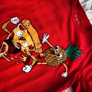 Vibrant floral print shirt